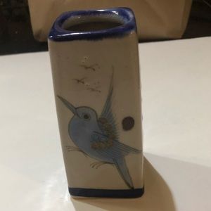 Signed Ken Edwards Mexico Pottery Vase